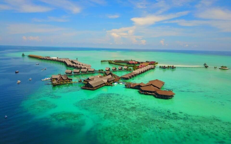 Sipadan Kapalai Dive Resort resort atas air di Semporna Sabah-2